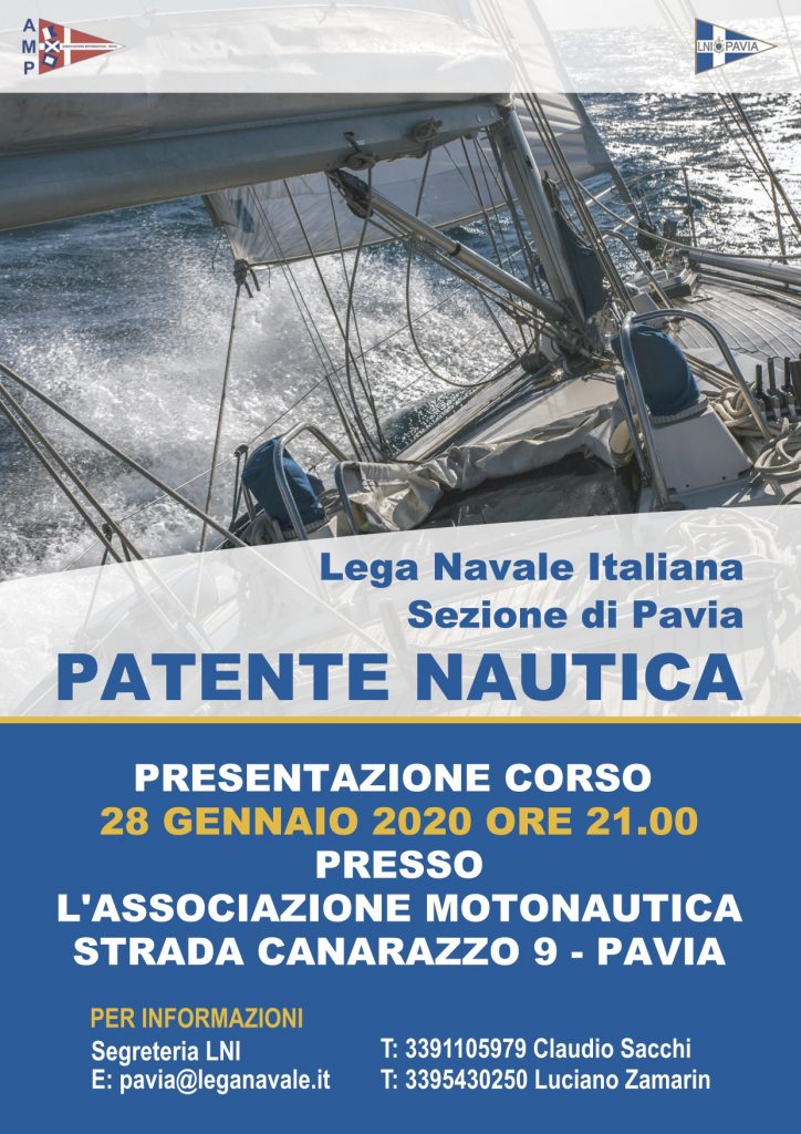Presentazione Corso Patente Nautica